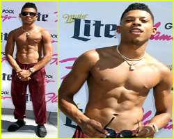 Gray is a fitness freak who can spend at least an hour and a half doing pushups, pull-ups, and crunches.